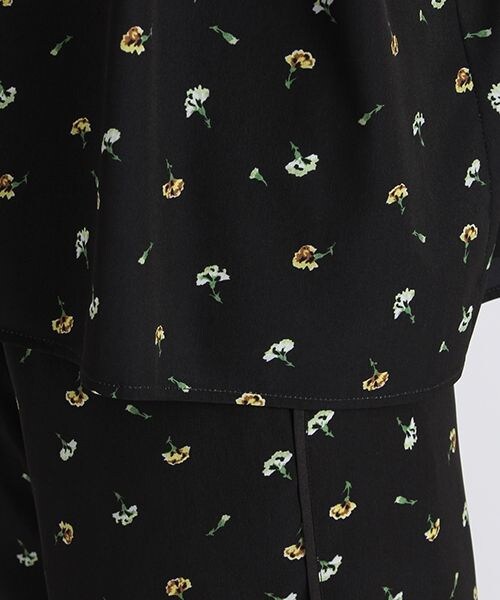 studio CLIP（スタディオクリップ）の「ポリエステルフラワーキャミセットプルオーバー（トップス・ブラック/ネイビー・M/L）」の13枚目の写真
