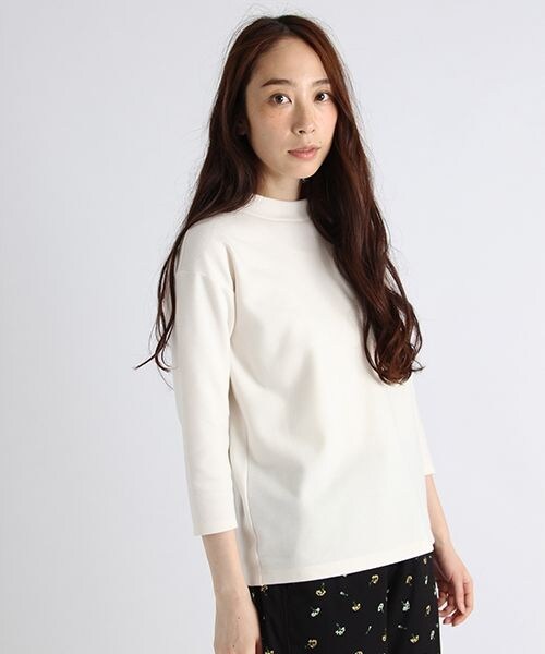 studio CLIP（スタディオクリップ）の「ポリエステルフラワーキャミセットプルオーバー（トップス・ブラック/ネイビー・M/L）」の12枚目の写真