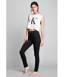 Calvin Klein | Calvin Klein High-Waist Skinny Legging Jean - Black(デニムパンツ)