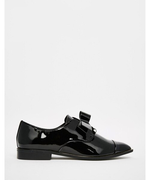 ALDO(アルド)の「ALDO Gazoldo Black Patent Flat Shoes(シューズ・レディース・Black・US 8/US 10/US 7)」の4枚目の写真