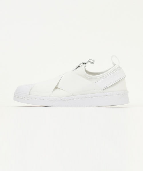adidas Originals（アディダスオリジナルス）の「ウィメンズ アディダス スーパースター スリッポン ホワイト adidas Originals Superstar Slip On W S81338（スニーカー・レディース・ホワイト・22cm/22.5cm）」の2枚目の写真