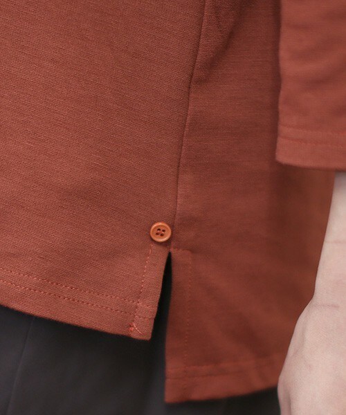 Bou Jeloud（ブージュルード）の「【AWカタログ掲載】4WAYパネルスカーフチュニック（Tシャツ/カットソー・レディース・ブルー/オレンジ・FREE）」の19枚目の写真