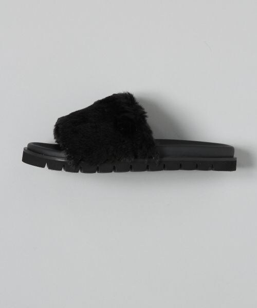 JEANASIS（ジーナシス）の「ファーサンダル（シューズ・ブラック()/ブラウン系その他()・M(23cm~23.5cm)/L(24cm~24.5cm)）」の8枚目の写真