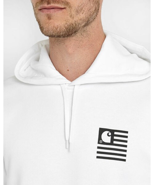 Carhartt WIP（カーハートダブリューアイピー）の「White State Flames