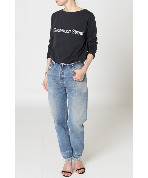 AMERICANA - ドゥーズィエムクラス 購入 アメリカーナ ボートネック Tシャツ カットソー Deuxieme Classe（ドゥーズィエムクラス）の「《予約
