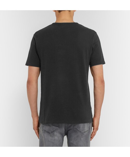 Acne Studios（アクネストゥディオズ）の「Acne Studios Eddy Slim-Fit Cotton Jersey T-Shirt（Tシャツ/カットソー・メンズ・Black・XS/S/M/L/XL）」の6枚目の写真