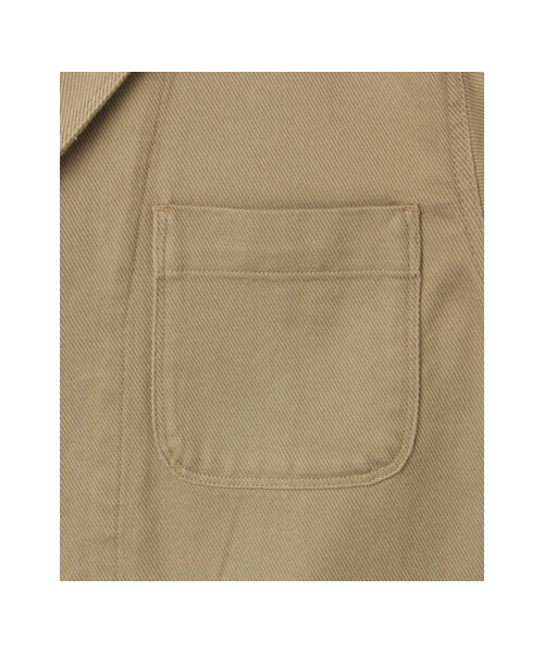 URBAN RESEARCH DOORS(アーバンリサーチドアーズ)の「FORK&SPOON French Work Coat(ジャケット/アウター・レディース・BEIGE/BLACK・1)」の7枚目の写真