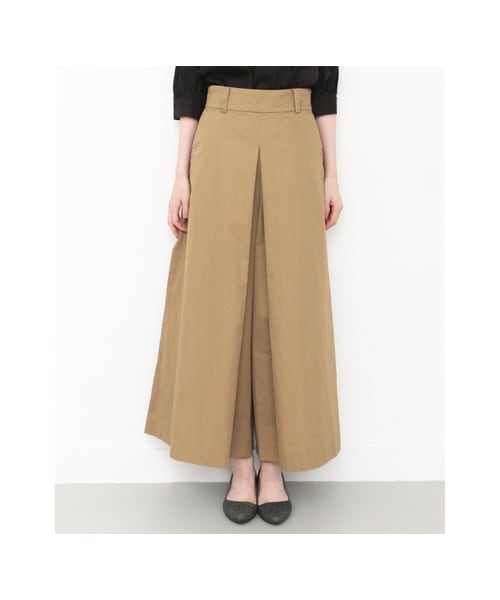 KBF(ケイビーエフ)の「センタータックWIDEパンツ(パンツ・レディース・BEIGE/NAVY/BLACK・one)」の10枚目の写真