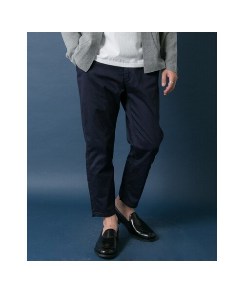 URBAN RESEARCH（アーバンリサーチ）の「ストレッチアンクルイージーパンツ（パンツ・メンズ・BLACK/KHAKI/NAVY・M/L）」の8枚目の写真