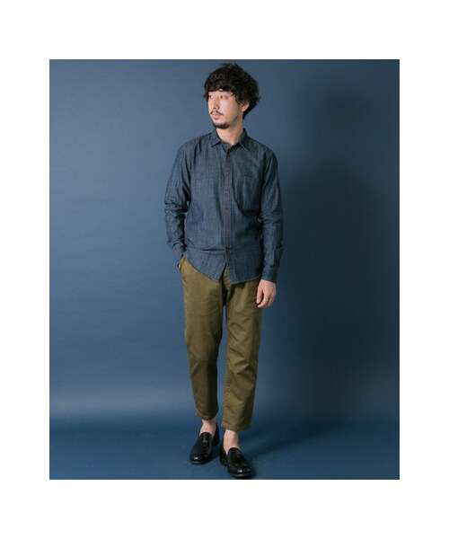 URBAN RESEARCH（アーバンリサーチ）の「ストレッチアンクルイージーパンツ（パンツ・メンズ・BLACK/KHAKI/NAVY・M/L）」の7枚目の写真