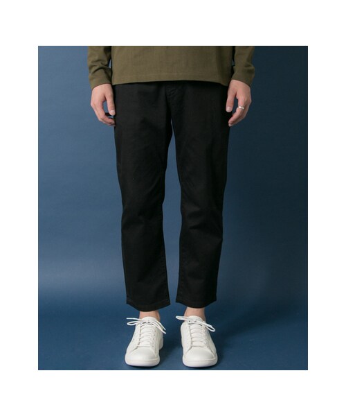 URBAN RESEARCH（アーバンリサーチ）の「ストレッチアンクルイージーパンツ（パンツ・メンズ・BLACK/KHAKI/NAVY・M/L）」の10枚目の写真