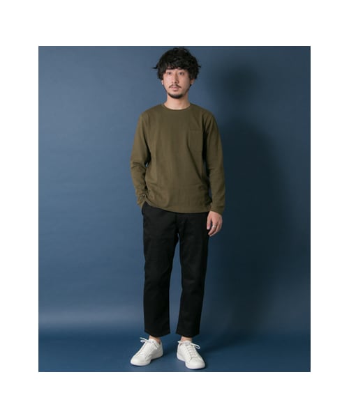 URBAN RESEARCH（アーバンリサーチ）の「ストレッチアンクルイージーパンツ（パンツ・メンズ・BLACK/KHAKI/NAVY・M/L）」の5枚目の写真