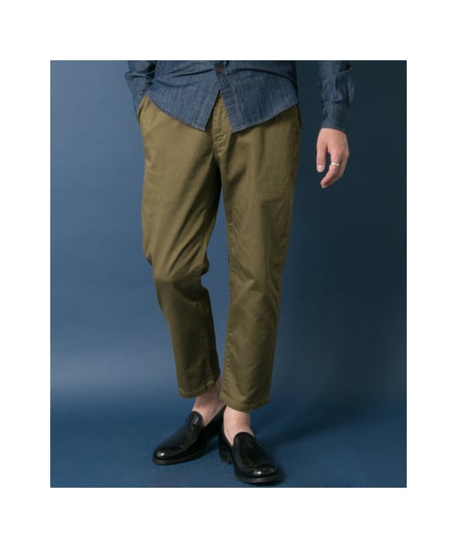 URBAN RESEARCH（アーバンリサーチ）の「ストレッチアンクルイージーパンツ（パンツ・メンズ・BLACK/KHAKI/NAVY・M/L）」の6枚目の写真