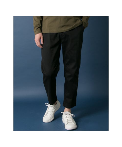 URBAN RESEARCH（アーバンリサーチ）の「ストレッチアンクルイージーパンツ（パンツ・メンズ・BLACK/KHAKI/NAVY・M/L）」の4枚目の写真