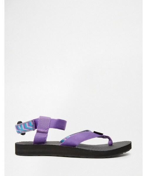 Teva（テバ）の「Teva Original Azura Purple Flat Sandals（その他シューズ・レディース・Purple・US 7）」の3枚目の写真