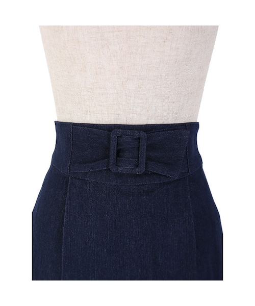 an another angelus(アンアナザーアンジェラス)の「コルセットベルト風タイトスカート/an another angelus(デニムスカート・レディース・その他)」の4枚目の写真