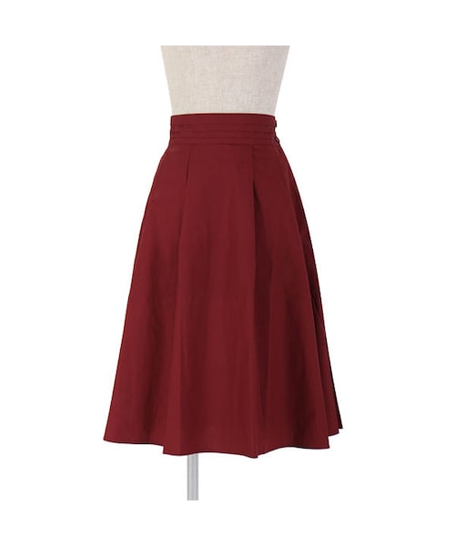 an another angelus（アンアナザーアンジェラス）の「ピンタックフレアースカート/an another angelus（スカート・レディース・その他）」の2枚目の写真