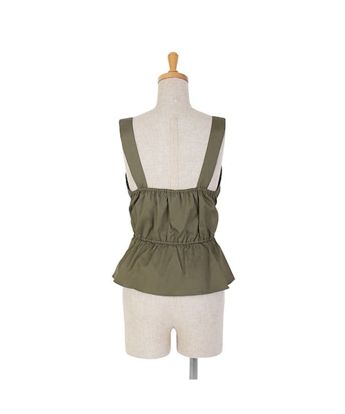 an another angelus(アンアナザーアンジェラス)の「ウエストピンタックリボンビスチェ/an another angelus(キャミソール・レディース・その他)」の3枚目の写真