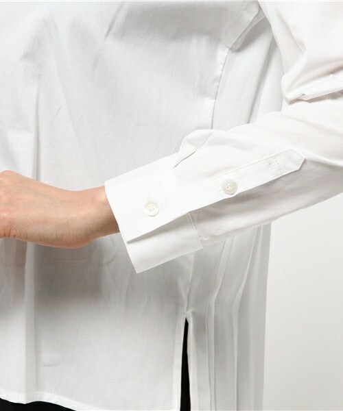 CLANE（クラネ）の「CLANE バックプリーツシャツ（シャツ/ブラウス
