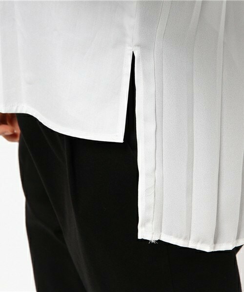 CLANE（クラネ）の「CLANE バックプリーツシャツ（シャツ/ブラウス