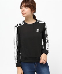 adidas Originals | レディース アディダス シフォンクルー adidas 3 STRIPES CHIFFON CREW AY5241(Tシャツ/カットソー)