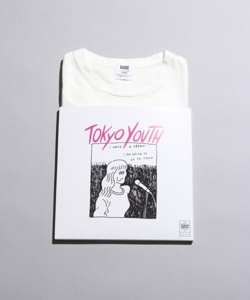HARE(ハレ)の「LADIES TOKYO-ROCK TEE(トップス・オフホワイト・FREE)」の8枚目の写真