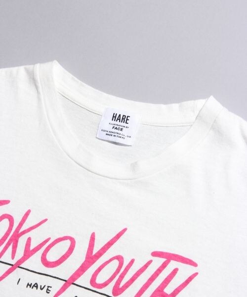HARE(ハレ)の「LADIES TOKYO-ROCK TEE(トップス・オフホワイト・FREE)」の2枚目の写真