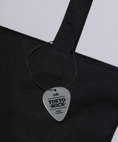 HARE(ハレ)の「TOKYO-ROCK TOTEBAG(バッグ・ブラック・FREE)」の3枚目の写真