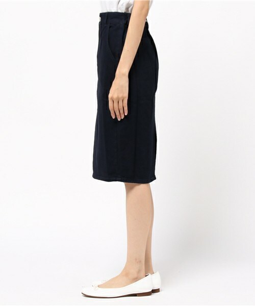 archives（アルシーヴ）の「デニムミディタイトスカート（デニムスカート・レディース・ネイビー/ロイヤルブルー・MEDIUM）」の4枚目の写真