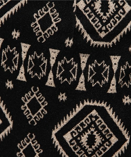 archives（アルシーヴ）の「ジャガードタイトスカート（スカート・レディース・オフホワイト/ブラック/ワイン・MEDIUM）」の10枚目の写真