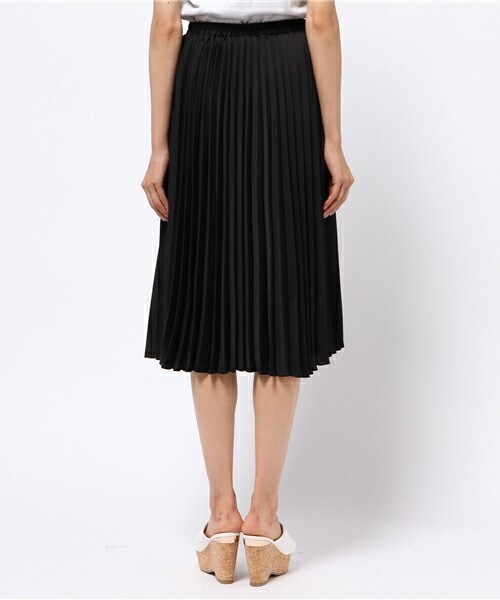 archives（アルシーヴ）の「ビンテージサテンプリーツスカート（スカート・レディース・ブラック/カーキ/ピンク/ワイン・MEDIUM）」の7枚目の写真