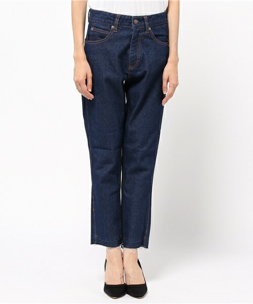 archives（アルシーヴ）の「ハイライズタイトストレート（デニムパンツ・レディース・ネイビー/ロイヤルブルー・SMALL/MEDIUM）」の3枚目の写真