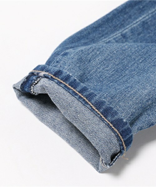 archives（アルシーヴ）の「テーパードダメージパンツ（デニムパンツ・レディース・ネイビー/ロイヤルブルー・SMALL/MEDIUM）」の10枚目の写真