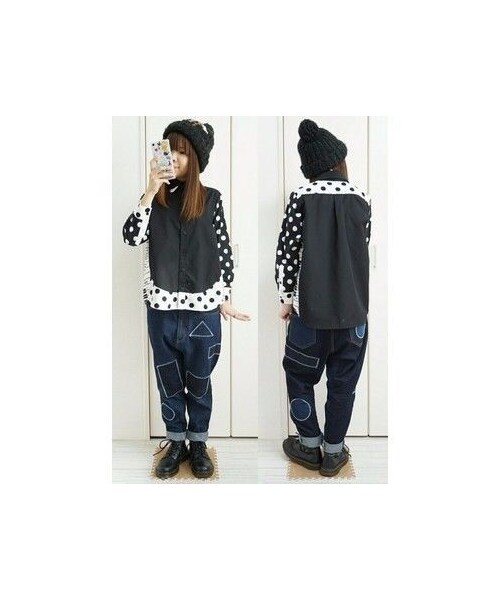 NIRAME.CO（ニラメッコ）の「アコーディオンしゃつ。（シャツ/ブラウス・メンズ・その他）」の5枚目の写真