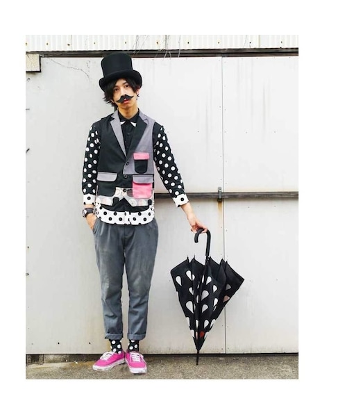 NIRAME.CO（ニラメッコ）の「アコーディオンしゃつ。（シャツ/ブラウス・メンズ・その他）」の4枚目の写真