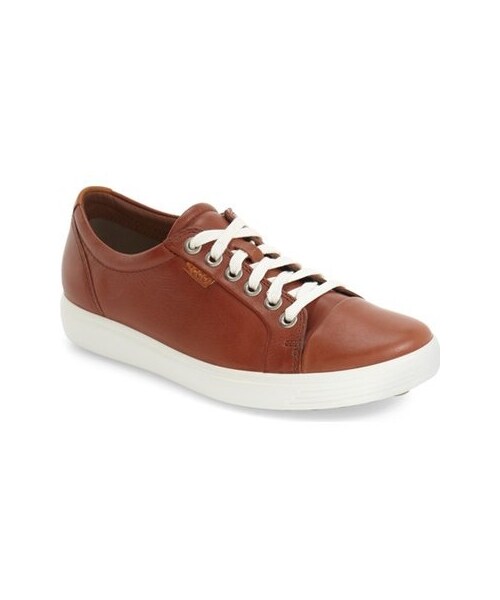 ECCO(エコー)の「ECCO 'Soft 7' Cap Toe Sneaker (Women)(スニーカー・レディース・Black/Red/Blue/White・Regular 10-10.5US / 41EU/Regular 11-11.5US / 42EU/Regular 12-12.5US / 43EU/Regular 4-4.5US / 35EU/Regular 5-5.5US / 36EU/Regular 6-6.5US / 37EU/Regular 7-7.5US / 38EU/Regular 8-8.5US / 39EU/Regular 9-9.5US / 40EU)」の4枚目の写真