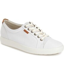 ECCO | ECCO 'Soft 7' Cap Toe Sneaker (Women)(スニーカー)