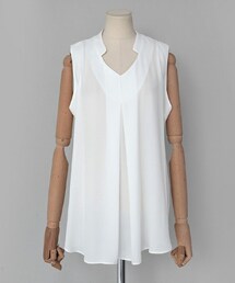 DHOLIC | フロントタックスキッパータンクブラウス(シャツ/ブラウス)