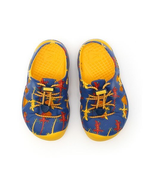 KEEN（キーン）の「キッズ ジュニア キーン リオ サンダル KEEN RIO T（サンダル・キッズ・ブルー/ピンク/カモフラージュ・13.5㎝/14.5㎝/12.5cm）」の7枚目の写真