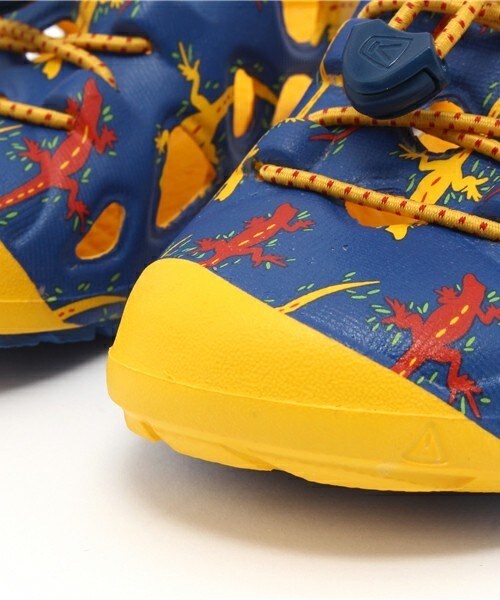 KEEN（キーン）の「キッズ ジュニア キーン リオ サンダル KEEN RIO T（サンダル・キッズ・ブルー/ピンク/カモフラージュ・13.5㎝/14.5㎝/12.5cm）」の8枚目の写真