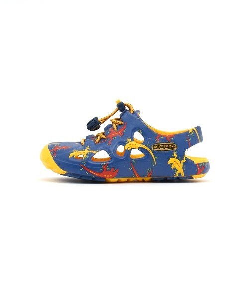 KEEN（キーン）の「キッズ ジュニア キーン リオ サンダル KEEN RIO T（サンダル・キッズ・ブルー/ピンク/カモフラージュ・13.5㎝/14.5㎝/12.5cm）」の4枚目の写真