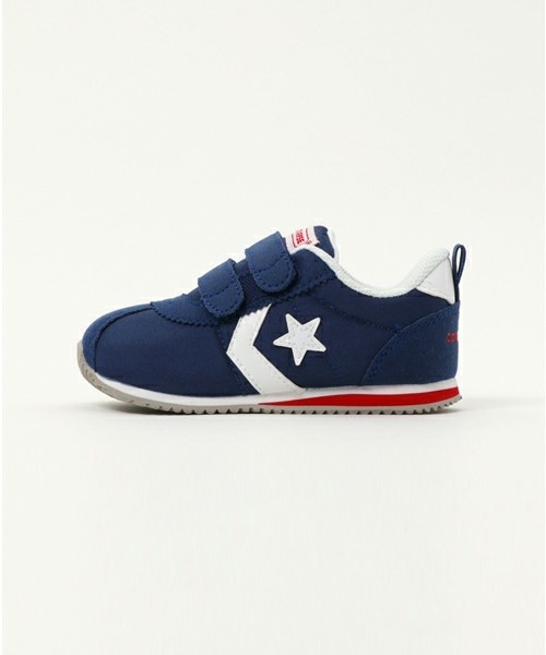 CONVERSE(コンバース)の「ベビー キッズ コンバース ベルクロ CONVERSE BABY RM 3178/3179(スニーカー・キッズ・ネイビー/オレンジ・15cm/13cm)」の3枚目の写真