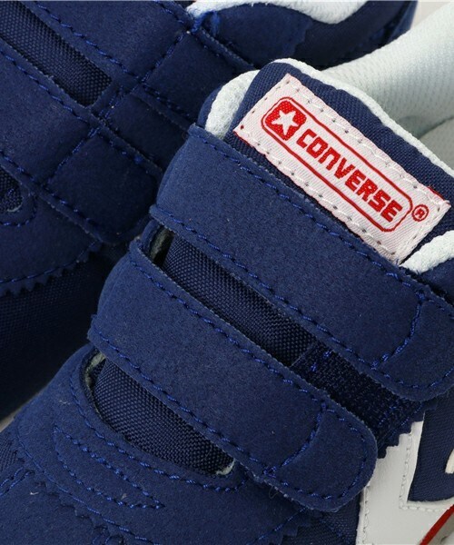 CONVERSE(コンバース)の「ベビー キッズ コンバース ベルクロ CONVERSE BABY RM 3178/3179(スニーカー・キッズ・ネイビー/オレンジ・15cm/13cm)」の8枚目の写真