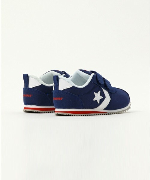 CONVERSE(コンバース)の「ベビー キッズ コンバース ベルクロ CONVERSE BABY RM 3178/3179(スニーカー・キッズ・ネイビー/オレンジ・15cm/13cm)」の5枚目の写真