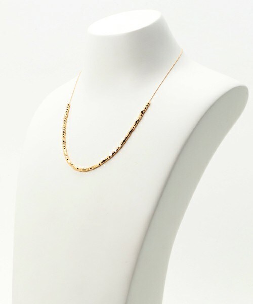 archives（アルシーヴ）の「カッティングパーツネックレス（ネックレス・レディース・ゴールド・MEDIUM）」の4枚目の写真