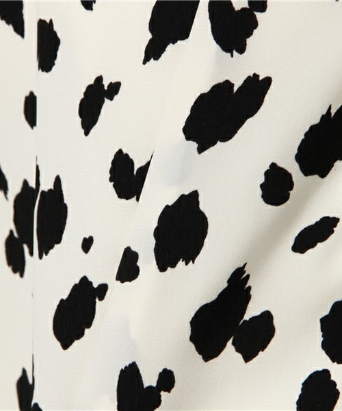 archives（アルシーヴ）の「レオパード見えキャミ（シャツ/ブラウス・レディース・オフホワイト/ネイビー・MEDIUM）」の8枚目の写真