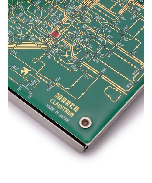 roomsJi-Ba（ルームスジーバ）の「PCB ART moeco 東京回路線図 名刺