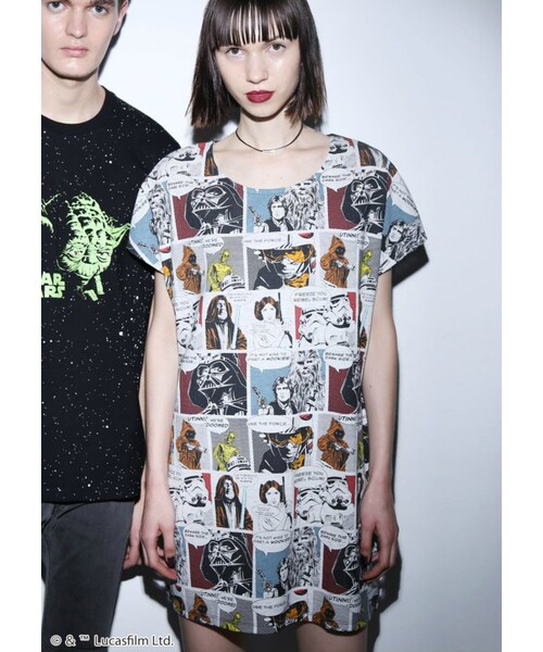 スターウォーズ　グラニフ　シャツ 2枚セット　Mサイズ ディン・ジャリン&グローグー｜2パックアイコンTシャツ｜ユニ