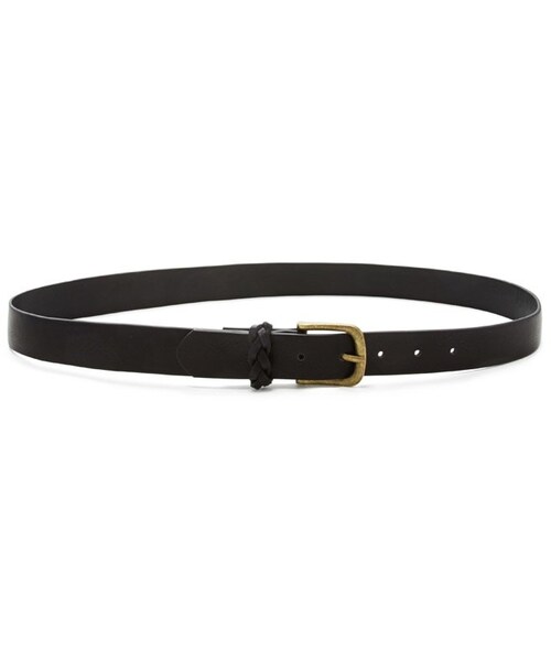 FOREVER 21（フォーエバー トゥエンティーワン）の「FOREVER 21 Faux Leather Buckle Belt（ベルト・レディース・Black/Brown・ML/SM/XS/S）」の9枚目の写真
