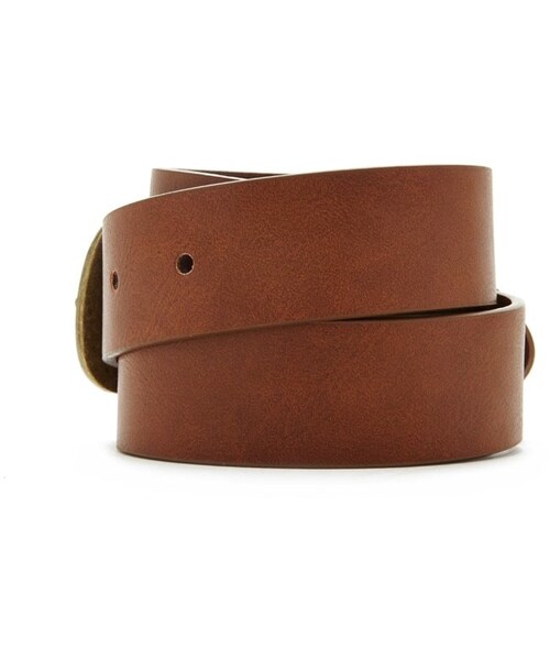 FOREVER 21（フォーエバー トゥエンティーワン）の「FOREVER 21 Faux Leather Buckle Belt（ベルト・レディース・Black/Brown・ML/SM/XS/S）」の4枚目の写真